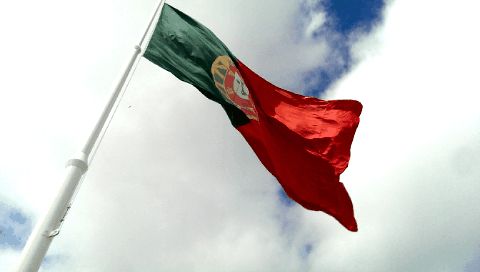 Portugalskou vlajku GIFy - 20 nejlepších vlajících vlajek