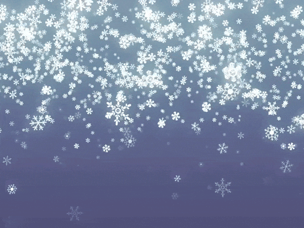 winter hiver snow neige snowflakes snowfall gif, winter , hiver , snow ,  neige , snowflakes , snowfall , schneeflocken , gif , anime , animated - GIF  animado grátis - PicMix