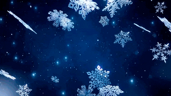 GIFs de flocos de neve - Mais de 100 imagens animadas e clipes