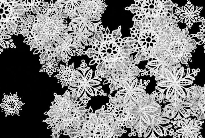 Гифки Снежинки - Более 100 анимированных GIF-клипартов
