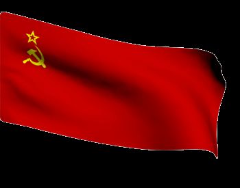 ソビエト旗のGIF
