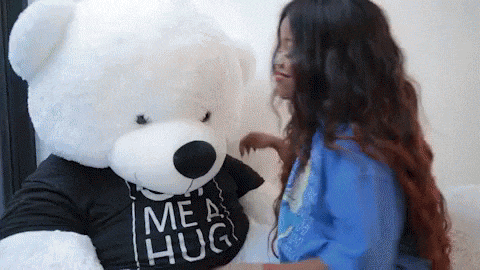 Teddy Bear Hugs on GIFs - 30 Cute Animated Images For Free