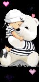 Nallebjörnar kramar på GIF - 30 söta animerade GIF-bilder gratis