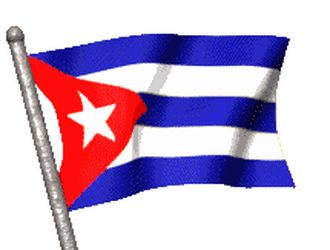 Кубинский флаг на гифках - 20 анимированных изображений