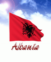 GIFy z Flaga Albanii - 20 animowanych obrazów do prezentacji