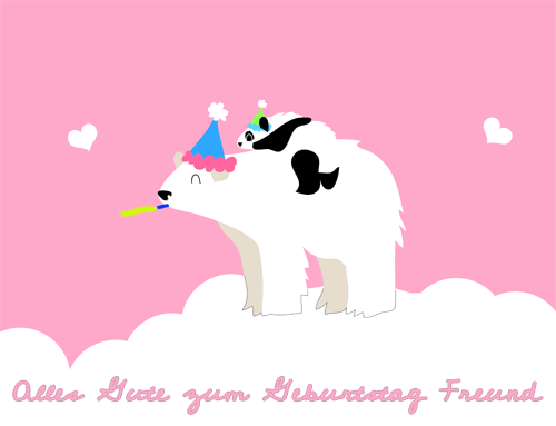 Alles Gute zum Geburtstag Freund GIFs - 50 animierte Grußkarten gratis
