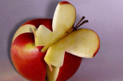 Pommes GIF - 100 images animées de ces fruits merveilleux