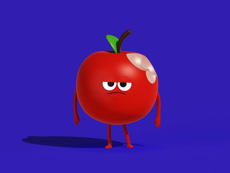 Jablka GIF - 100 animovaných obrázků těchto úžasných plodů