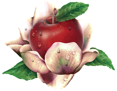 Jabłka GIF - 100 animowanych obrazów tych wspaniałych owoców