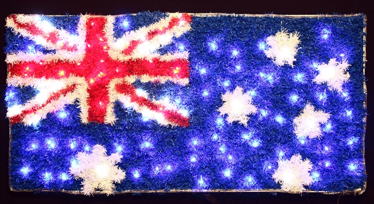 Australijskie flagi GIFy - 24 animowane obrazy za darmo