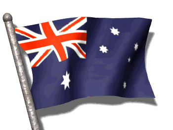 Australian Flag GIFs - 24 Pieces of Animated Image for Free