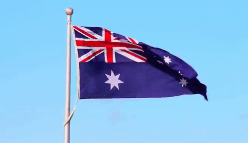 Australian Flag GIFs - 24 Pieces of Animated Image for Free