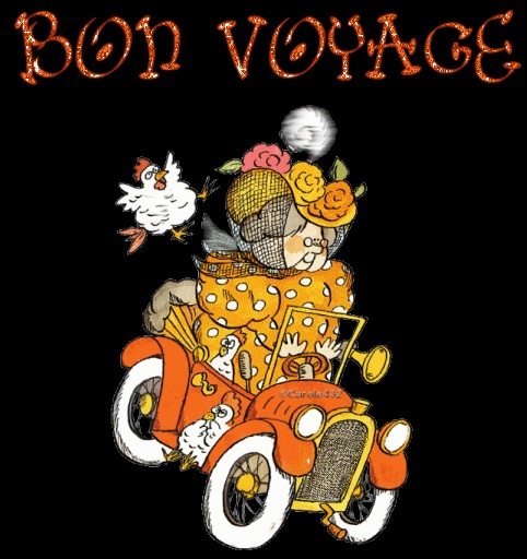 Bon Voyage GIFs - 55 images animées