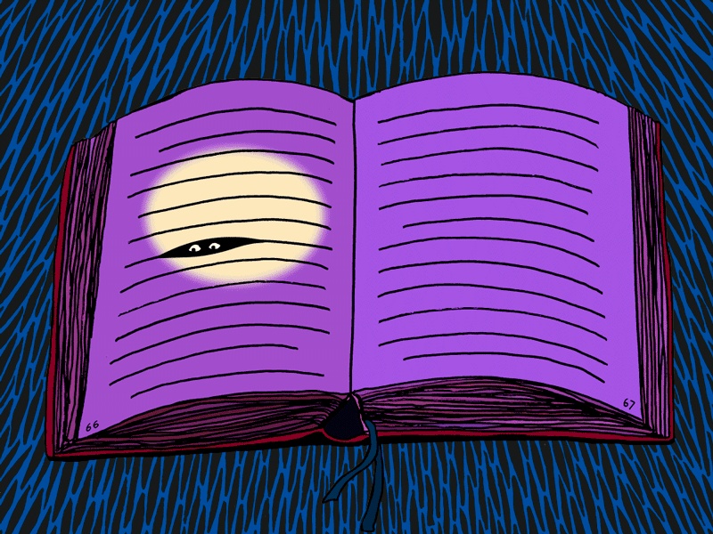 Гифки "Книги" - 100 анимированных изображений любых книг