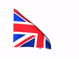 GIFy britské vlajky - 38 animovaných obrázků zdarma