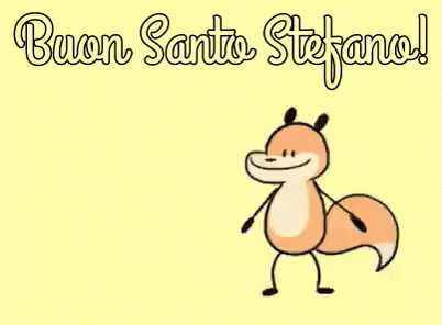 Le GIF di Buon Santo Stefano - 20 cartoline di auguri animati