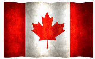 Drapeau canadien sur les GIFs - 40 images animées gratuites