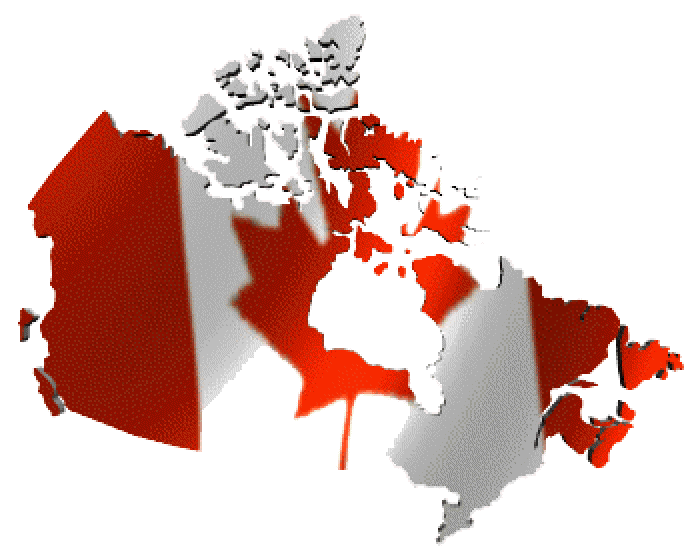Bandera canadiense en GIFs - 40 imágenes animadas gratis
