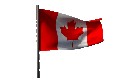 Drapeau canadien sur les GIFs - 40 images animées gratuites