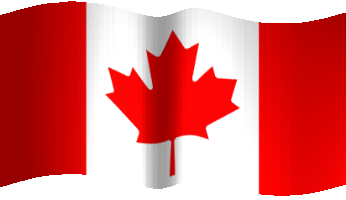 Bandeira do Canadá em GIFs - 40 imagens animadas de graça