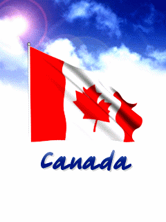 Le GIF con bandiera canadese - 40 immagini animate gratuite