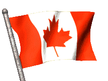 Bandeira do Canadá em GIFs - 40 imagens animadas de graça