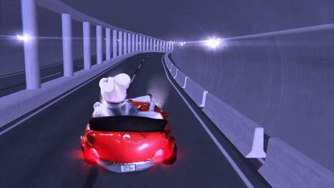 GIFs de condução automóvel - 95 imagens animadas de motoristas