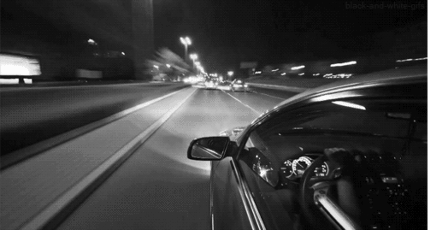 GIFy Prowadzenie Samochodu - 95 animowanych obrazów kierowców