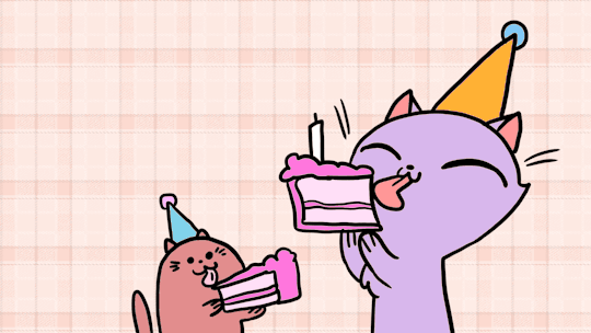 GIFy k narozeninám kočky - 40 animovaných obrázků zdarma