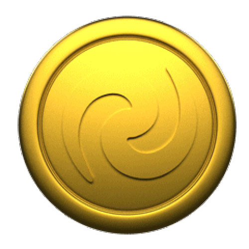 Le GIF di una moneta lanciante - Lancio della moneta, rotazione