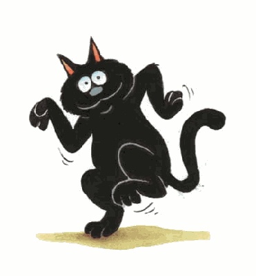 GIFs de dançando gatos - 65 engraçadas imagens animadas de graça