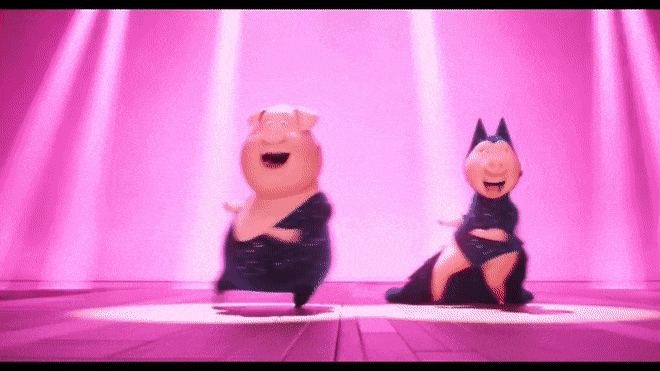 Le GIF con maiali danzanti - 57 immagini animate gratuite