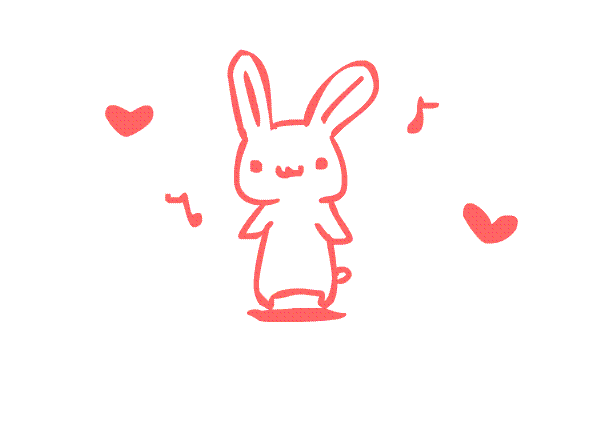 GIFs de conejos bailando