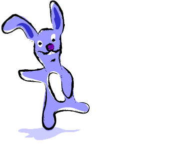 GIF von tanzenden Hasen und Kaninchen