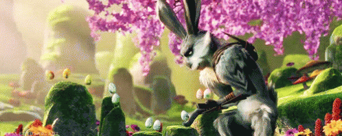 GIFs de conejito de pascua - 70 imágenes animadas