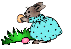 Osterhasen GIFs - 70 animierte Bilder von Hasen zu Ostern