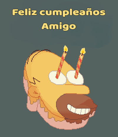 Feliz cumpleaños amigo GIFs - 50 tarjetas de felicitación animadas gratis