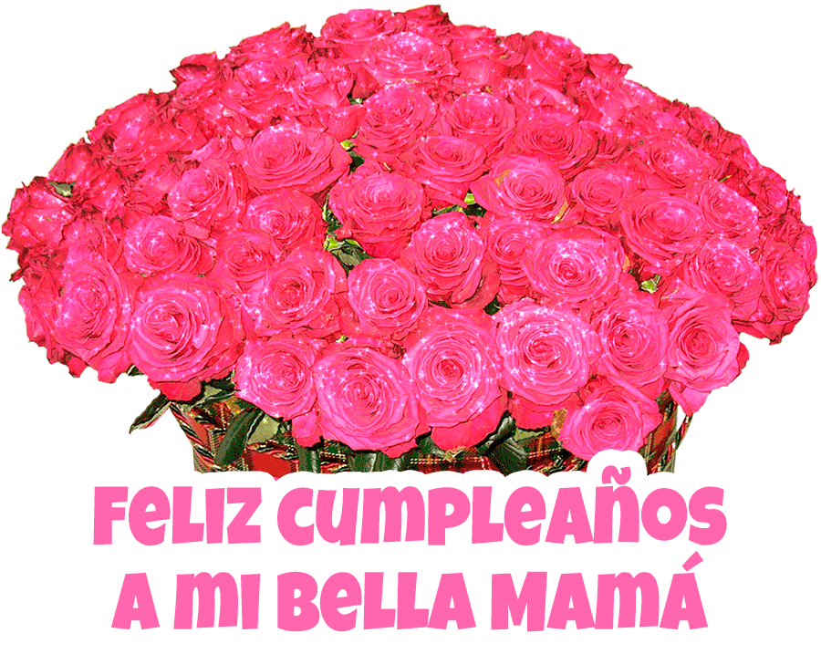 Feliz cumpleaños mami GIFs - Tarjetas de felicitación animadas gratis