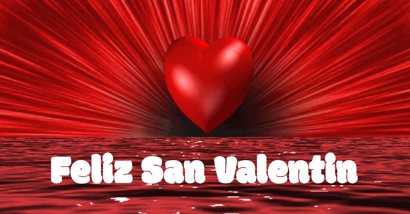 GIFs de Feliz dia de San Valentin - 60 valentines animados