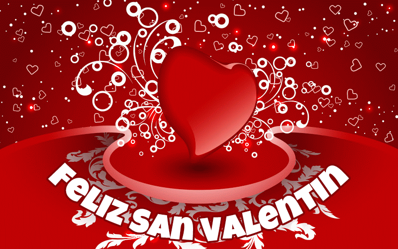 GIFs de Feliz dia de San Valentin - 60 valentines animados