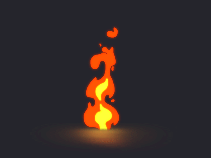 Fire on GIFs