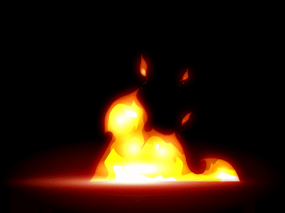 Le GIF di fuoco - 120 immagini di fiamme animate gratuite