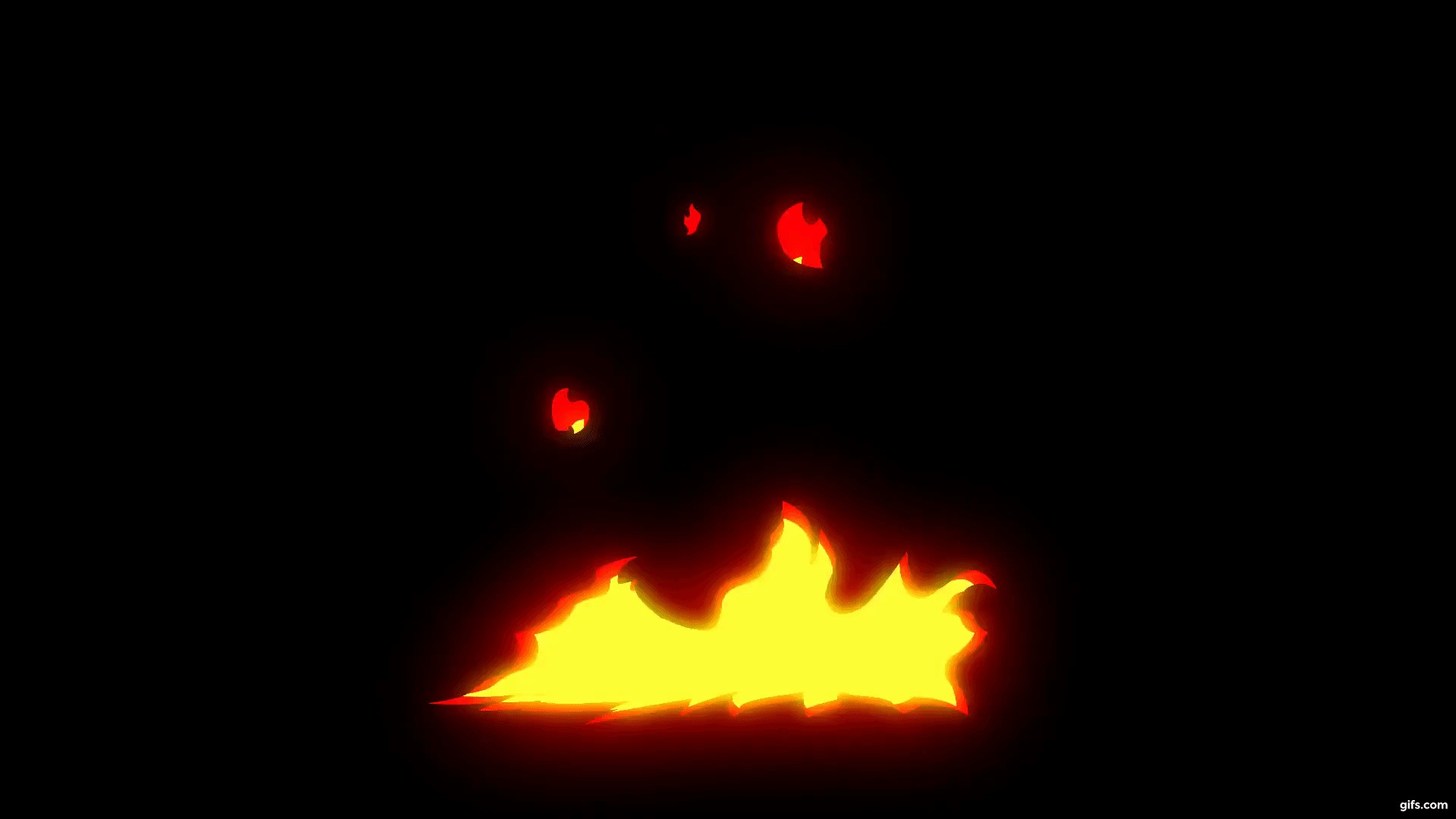 Feuer auf GIFs - 120 animierte Flammenbilder kostenlos