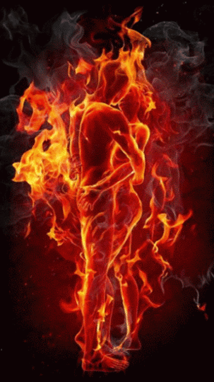 Oheň na GIFych - 120 animovaných plamenů zdarma