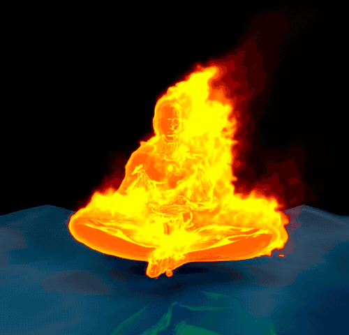 GIFy ognia i płomienia - 120 animowanych obrazów za darmo