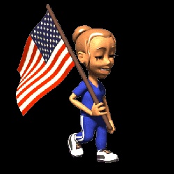 USA flagga GIFer, amerikanska flaggan - 70 animerade bilder gratis