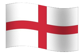 Drapeau de l'Angleterre sur les GIFs - 17 images animées gratuites