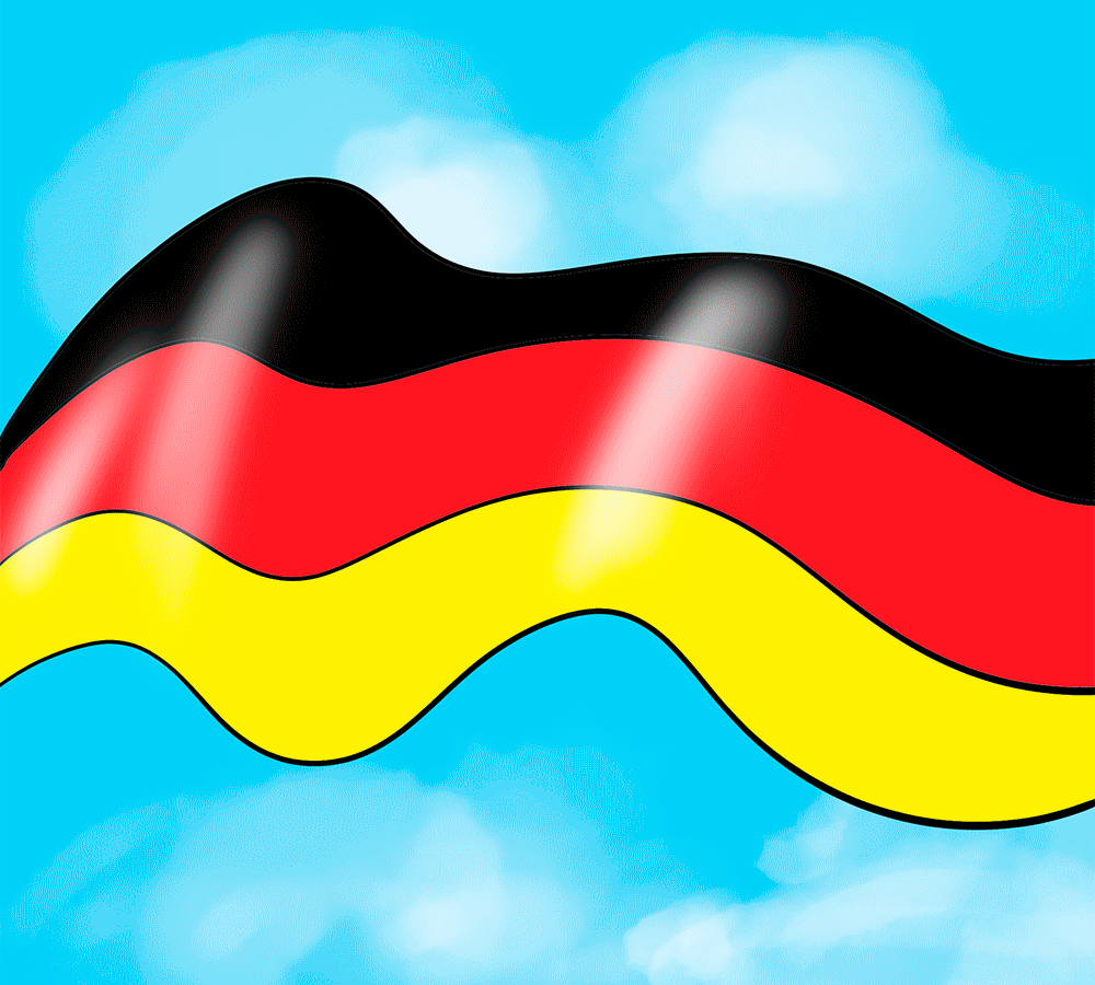 Bandiera della Germania sulle GIF animate - Più di 20 GIFs gratuite
