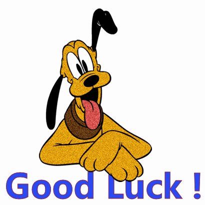 Good Luck Gifs - 105 Animated Pics To Wish'Em Good Luck | Usagif.Com