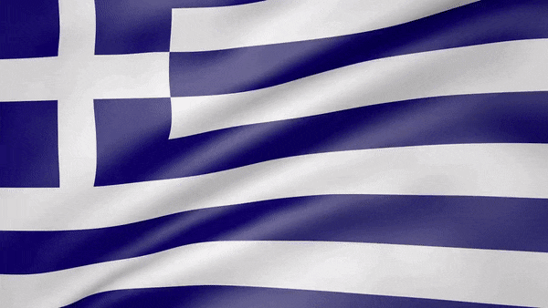 GIFs de bandeiras gregas - 20 imagens animadas gratuitas para você